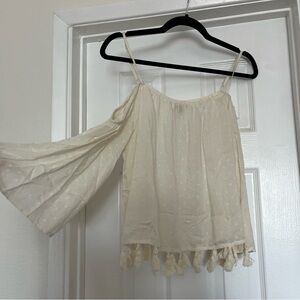 OFF THE SHOULDER AEO TOP